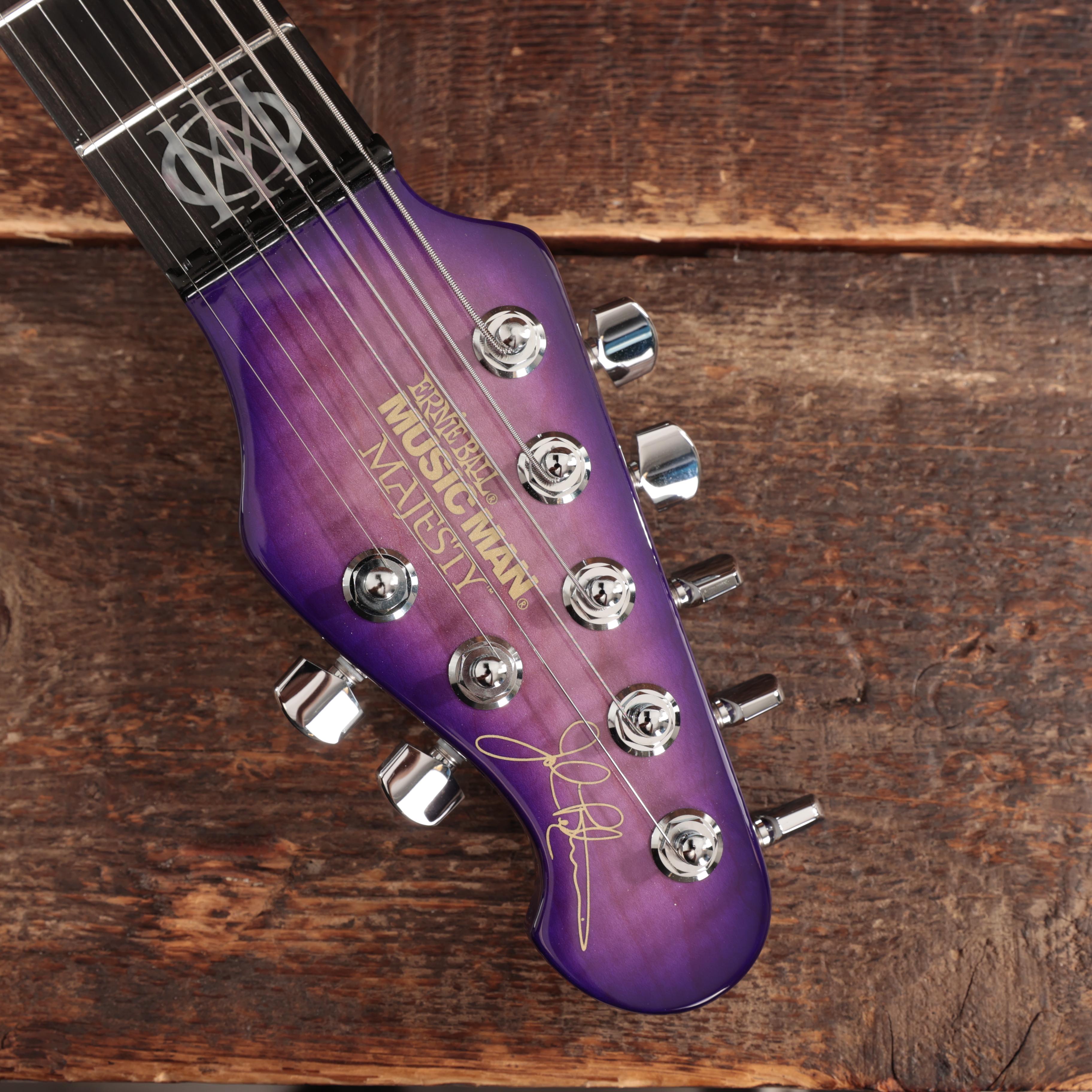 Music Man BFR Majesty 7 Electric Guitar in Wolf's Bane - Andertons